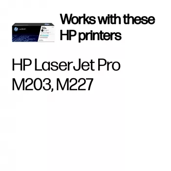 Tonercartridge HP CF230A LJ M203 1600 pagina's zwart