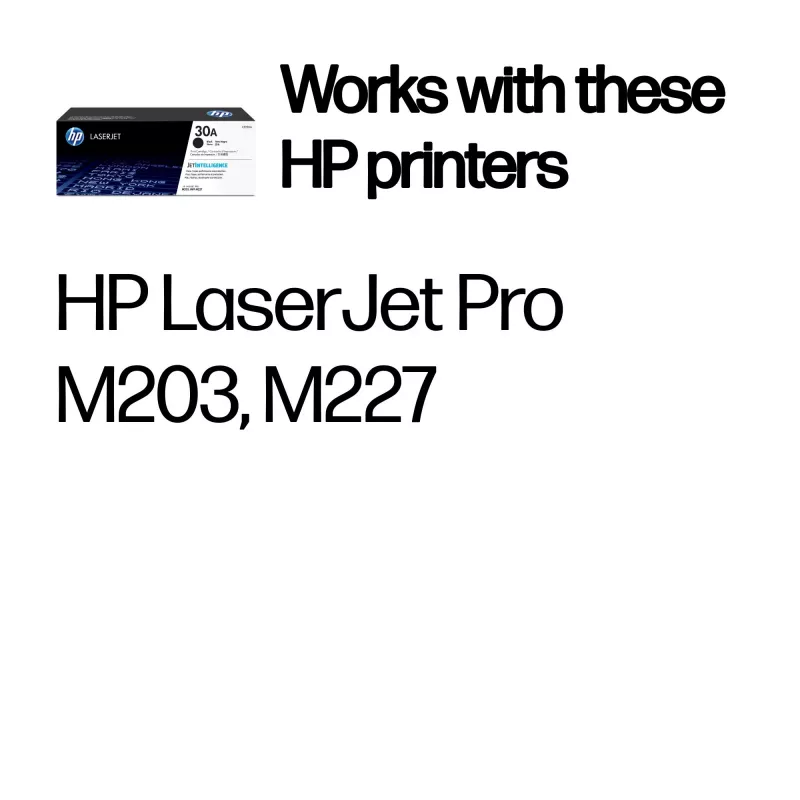 Tonercartridge HP CF230A LJ M203 1600 pagina's zwart