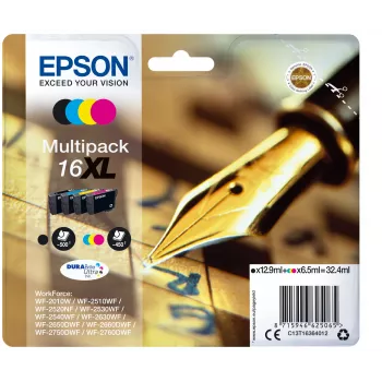 Epson Pen and crossword 4-kleurenmultipack 16XL DURABrite Ultra Ink
