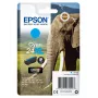 Epson Elephant singlepack cyaan 24XL Claria Photo HD inkt