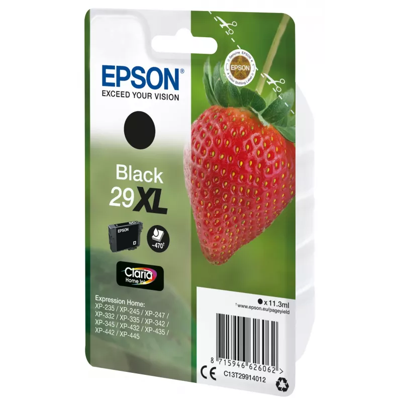 Epson singlepack zwart 29XL Claria Home inktpatroon, zwart