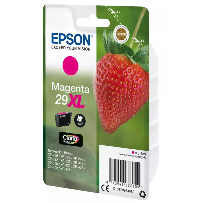 Inktpatroon Epson singlepack magenta 29XL Claria Home inktpatroon