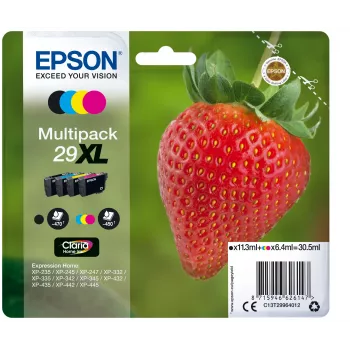 Epson inktpatroon C13T29964012 29XL XL zwart cyaan magenta geel