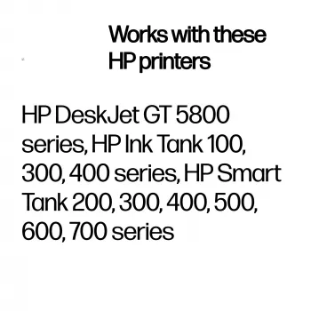 HP GT52 geel originele inktfles