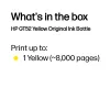 HP GT52 geel originele inktfles