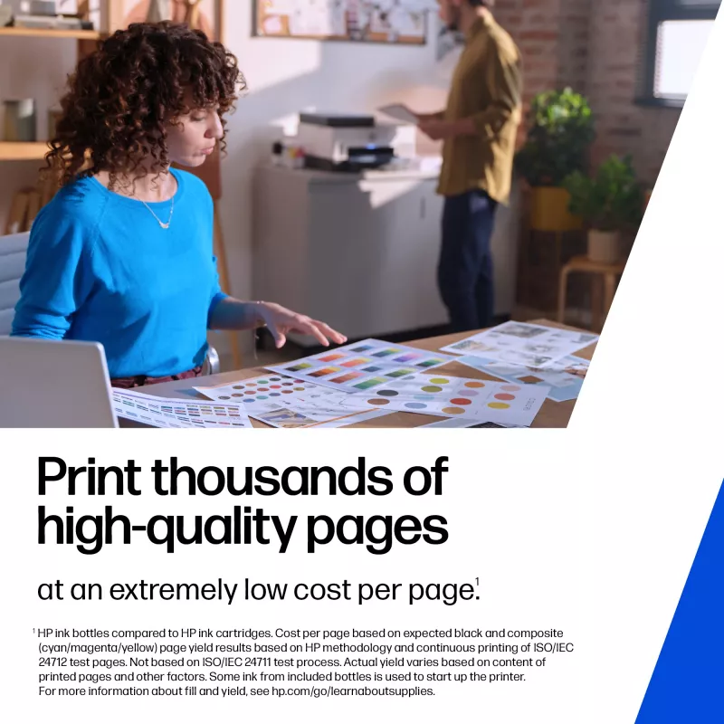 HP GT52 cyaan originele inktfles