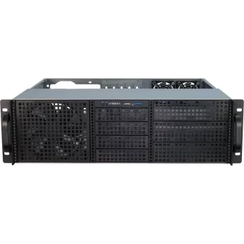 Serverbehuizing Inter-Tech 3U-30240 rack zwart