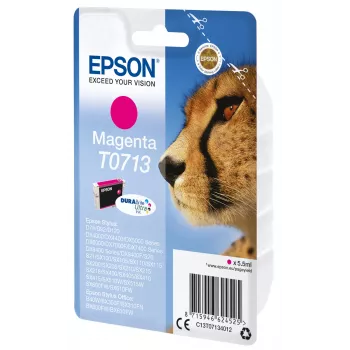 Epson singlepack magenta T0713 DURABrite Ultra inkt