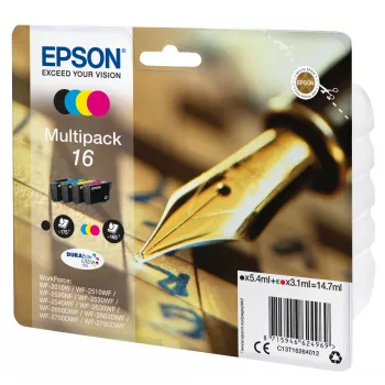 Epson inktpatroon C13T16264012 multipack BK,C,M,Y