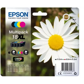 Epson Daisy multipack 4 kleuren 18XL Claria Home inkt