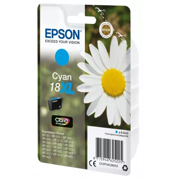 Epson Daisy singlepack cyaan 18XL Claria Home inkt
