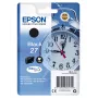 Epson Alarm clock singlepack zwart 27 DURABrite Ultra inkt, standaardcapaciteit, zwart, pigmentinkt, 6,2 ml, 1 st., 350 pagina's