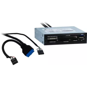 Kaartlezer Inter-Tech CI-01 USB 3.2 Gen 1 intern zwart