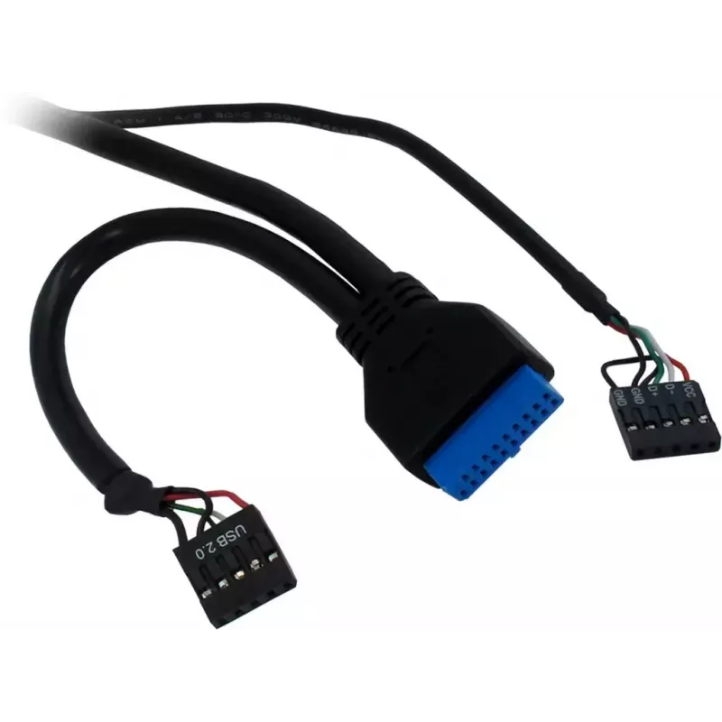 Kaartlezer Inter-Tech CI-01 USB 3.2 Gen 1 intern zwart