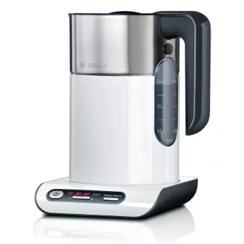 Bosch TWK8611P elektrische waterkoker 1,5 L 2400 W antraciet, roestvrij staal, wit