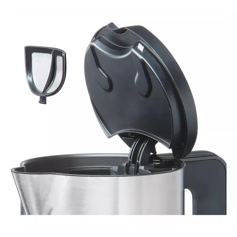 Bosch TWK8611P elektrische waterkoker 1,5 L 2400 W antraciet, roestvrij staal, wit