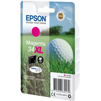 Cartridge Epson 34XL magenta 950 pagina's C13T34734010