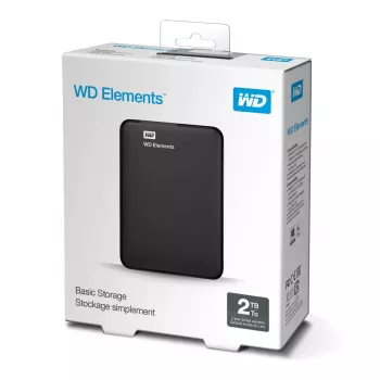 WESTERN DIGITAL draagbare opslag - WD Elements - 2TB - USB-A 3.0