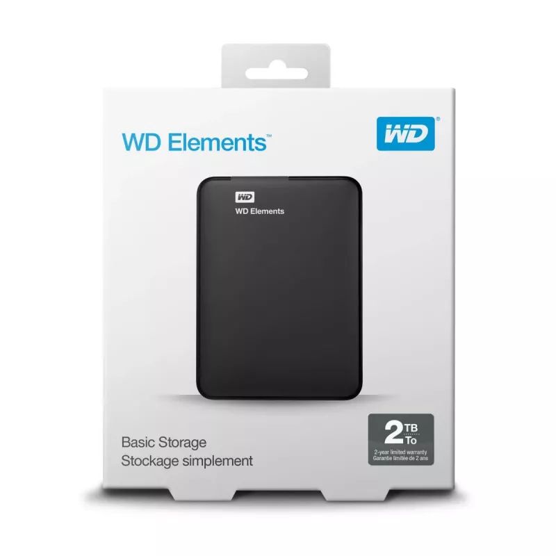 WESTERN DIGITAL draagbare opslag - WD Elements - 2TB - USB-A 3.0