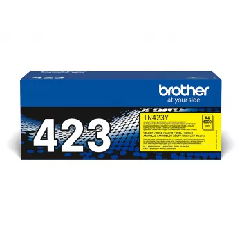 Brother TN-423Y tonercartridge 3000 pagina's geel