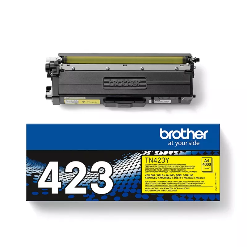 Brother TN-423Y tonercartridge 3000 pagina's geel