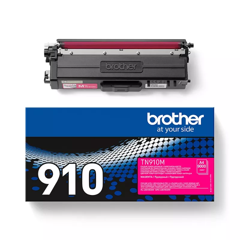 Toner Brother TN910M Ultra Jumbo 9000 pagina's magenta