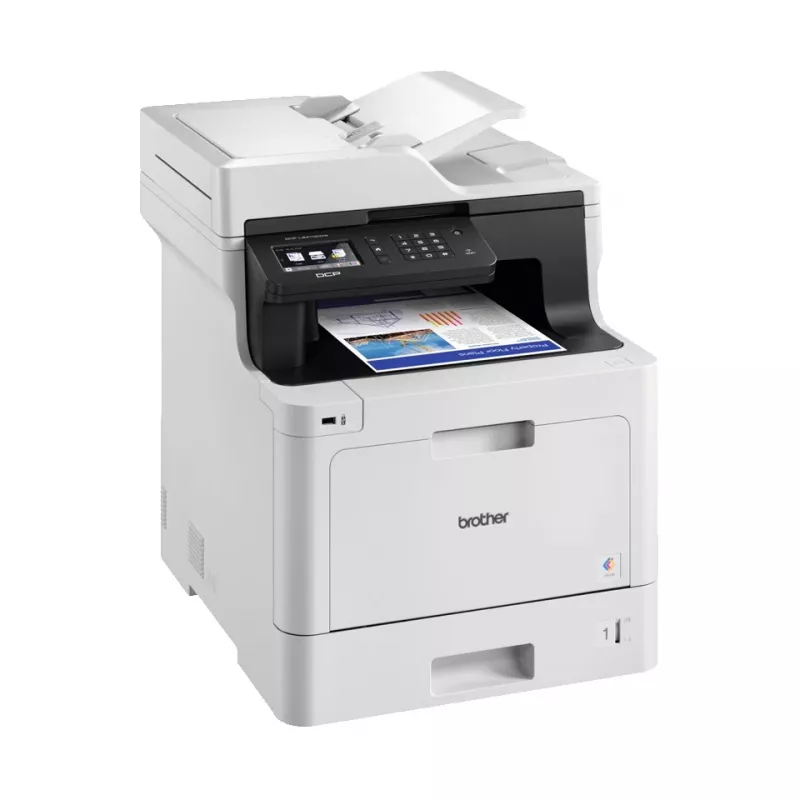 Brother DCP-L8410CDW multifunctionele laserprinter A4 2400 x 600 DPI 31 ppm Wi-Fi