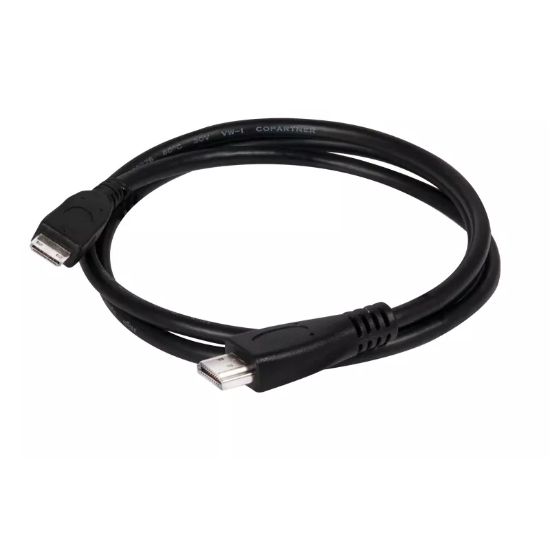 Club 3D CAC-1350 Mini HDMI-naar-HDMI 2.0-kabel, 4K60Hz, male/male, 1 m, zwart