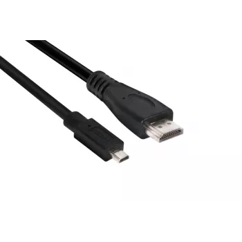 CLUB3D Micro HDMI™ naar HDMI™ 2.0 4K60Hz kabel 1M / 3,28Ft