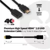 Club 3D CAC-1321 High Speed HDMI 2.0-verlengkabel, 4K60Hz, male/female, 3 m, zwart