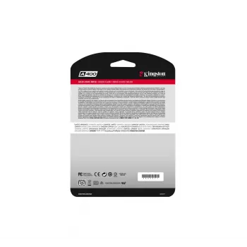 Kingston Technology A400 480 GB 2,5 inch Serial ATA III TLC