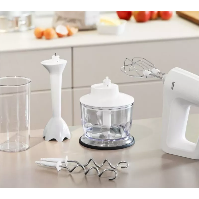 Braun HM 3135 WH handmixer 500 W grijs, wit