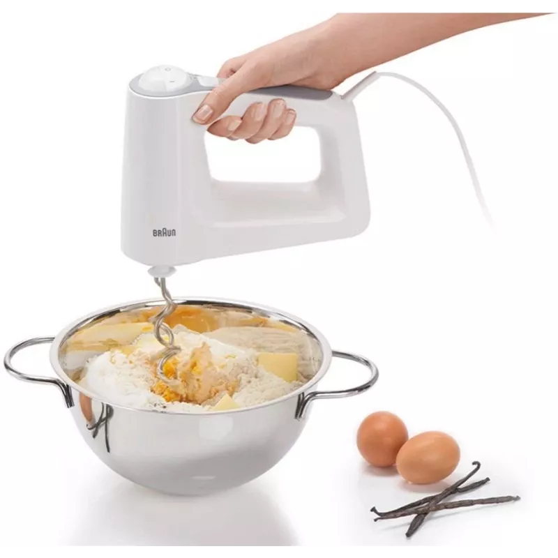Braun HM 3135 WH handmixer 500 W grijs, wit