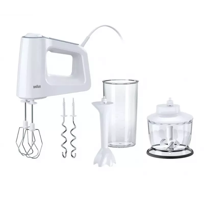 Braun HM 3135 WH handmixer 500 W grijs, wit