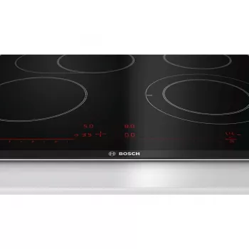 Bosch Serie 8 PKN675DP1D kookplaat zwart, roestvrij staal inbouw keramische kookplaat 4 zone(n)