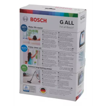 Stofzuigeraccessoire Bosch BBZ 41FGALL — 4 stofzakken en 1 filter, gewicht 0,14 kg, compacte verpakking