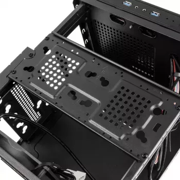 PC-behuizing Kolink SATELLITE Cube zwart