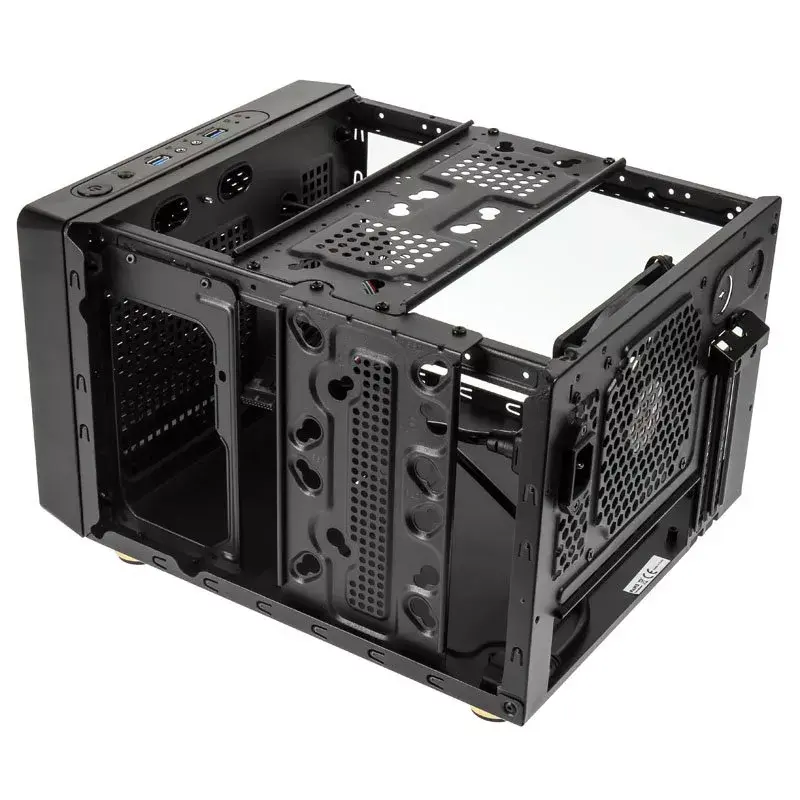 PC-behuizing Kolink SATELLITE Cube zwart