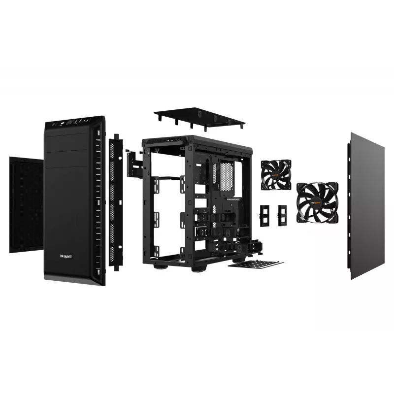 PC-behuizing be quiet! Pure Base 600 Midi Tower zwart