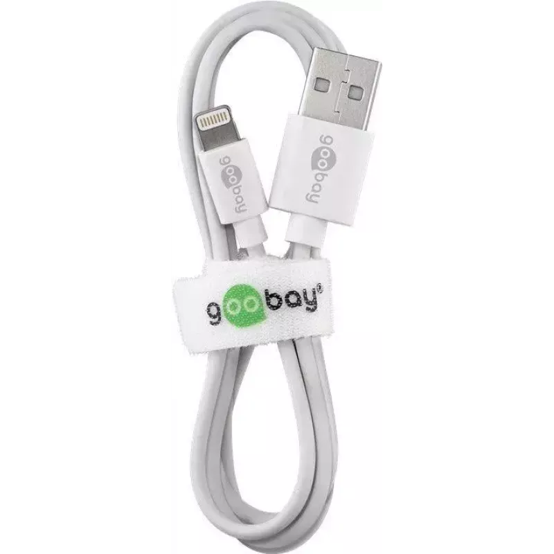 Lightning USB-oplaad- en synchronisatiekabel Goobay 72905