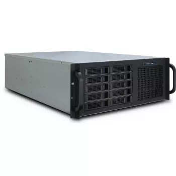 Serverbehuizing Inter-Tech IPC 4U-4410 rack zwart