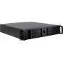 Serverbehuizing Inter-Tech 2U-2098-SK rack zwart