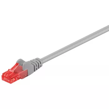 Netwerkkabel Goobay CAT 6 patchkabel RJ-45 Cat6 30 m grijs
