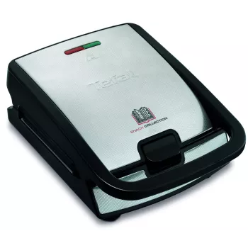 Tefal Snack Collection SW852D sandwichmaker 700 W zwart, roestvrij staal