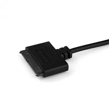 StarTech.com SATA-naar-USB-kabel met UASP, zwart, 6 Gbit/s, CE, FCC, 0 – 60 °C, -10 – 70 °C, 49 mm