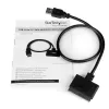 StarTech.com SATA-naar-USB-kabel met UASP, zwart, 6 Gbit/s, CE, FCC, 0 – 60 °C, -10 – 70 °C, 49 mm