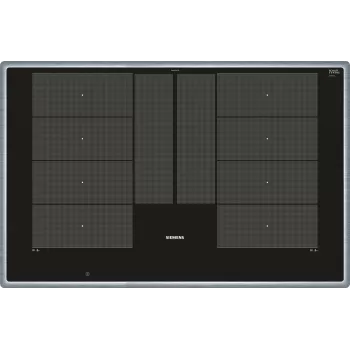 Siemens EX845LYC1E kookplaat zwart, roestvrij staal inbouw-inductiekookplaat 4 zone(n)
