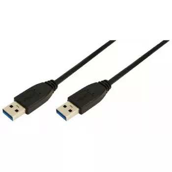 USB-kabel LogiLink CU0038 USB 3.2 Gen 1 1m zwart