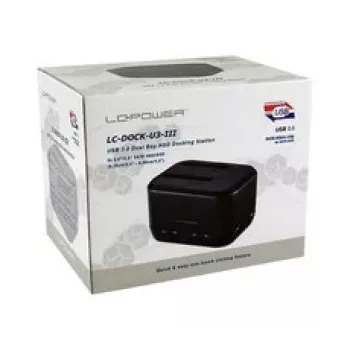 Harddisk-dockingstation LC-Power LC-DOCK-U3-III