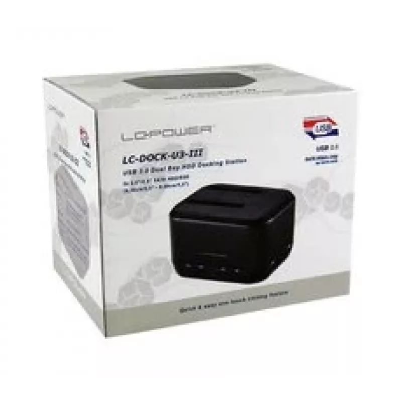 Harddisk-dockingstation LC-Power LC-DOCK-U3-III